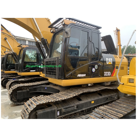 Экскаватор Caterpillar CAT323d 23 тонны, оригинальный японский гусеничный экскаватор, подержанный экскаватор для продажи