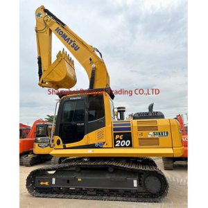 Экскаватор Komatsu PC200-8 20 тонн, оригинальный подержанный гусеничный экскаватор, Япония, на складе для продажи