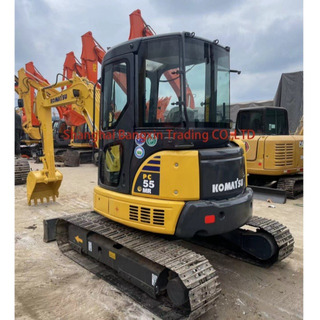 Экскаватор Komatsu Pc55 5 тонн, оригинальный японский мини-экскаватор в хорошем состоянии, используемый