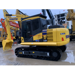 Экскаватор Komatsu PC130-7 13 тонн, импортированный из Японии, используется гусеничный мини-экскаватор