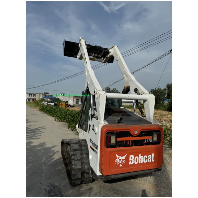 used skid steer T770 supplier поставщик подержанного мини-погрузчика T770