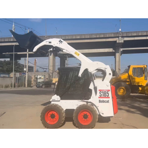 Мини-погрузчик с бортовым поворотом Bobcat S185 2,8 тонны, оригинальный японский мини-погрузчик в хорошем состоянии, на продажу