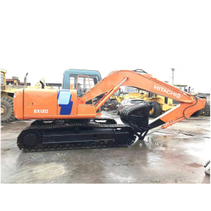 Экскаватор Hitachi EX120-5 12 тонн, оригинальный японский EPA/CE, бывший в употреблении средний экскаватор для продажи