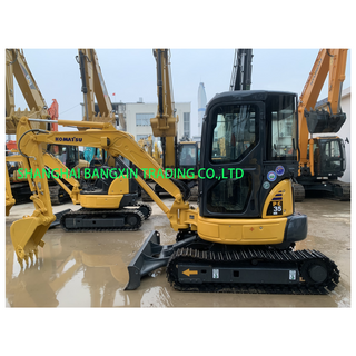 Экскаватор Komatsu Pc35 3 тонны оригинальный японский несколько рабочих часов используется гусеничный мини-экскаватор