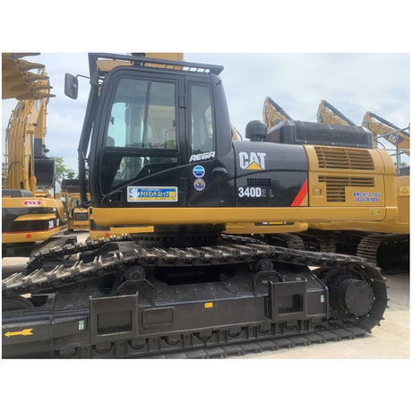 Экскаватор Caterpillar CAT340d2 34 тонны, оригинальный японский тяжелый гусеничный экскаватор, подержанный экскаватор для продажи