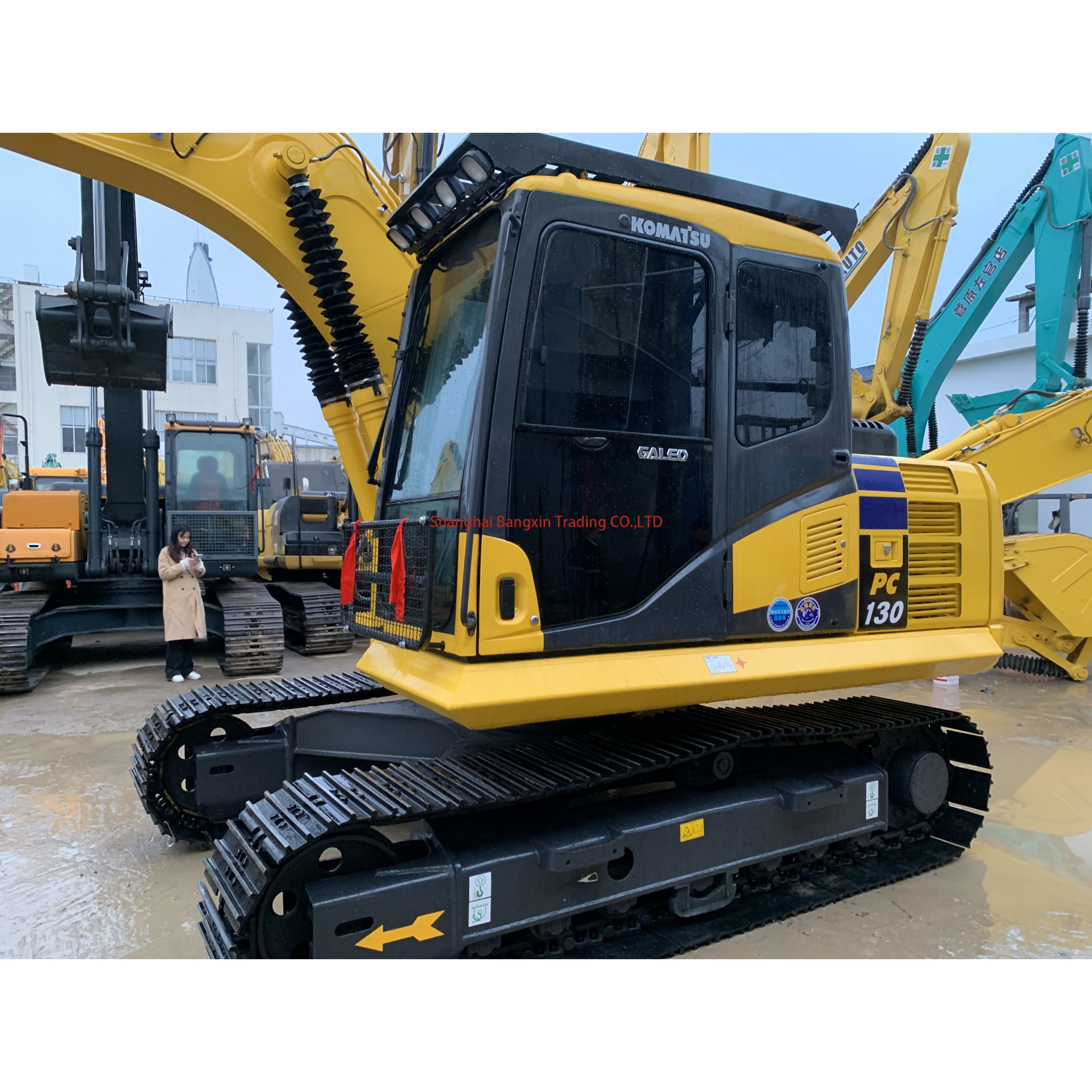 used excavator komatsu pc130 wholesaler оптовик подержанный экскаватор Komatsu PC130