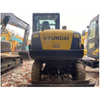 Колесный экскаватор Hyundai DW60 6 тонн, оригинальный корейский мини-колесный экскаватор для продажи