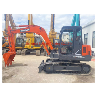 Экскаватор DOOSAN DH55 5 тонн, малое рабочее время, мини-экскаватор для продажи