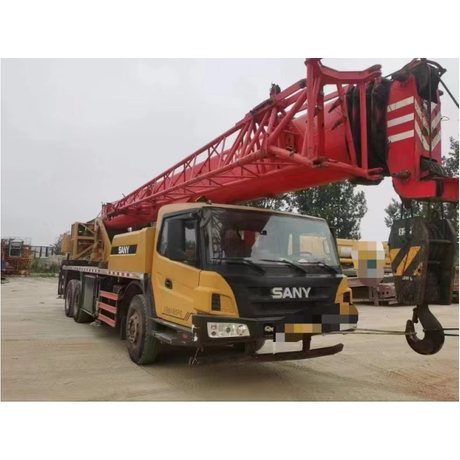 SANY STC250T Crane 25 тонн хорошего качества китайского производства подержанный автокран для продажи