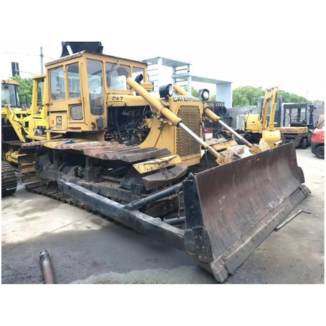 Бульдозер CAT D6D 18 тонн, оригинальный японский гусеничный бульдозер, подержанный бульдозер Cat