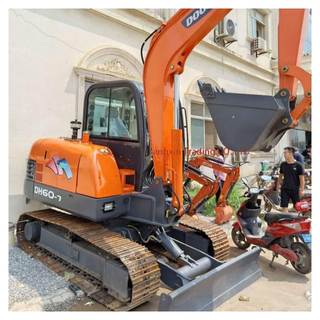 Экскаватор DOOSAN DH60-7 6 тонн, дешевый и качественный мини-экскаватор для продажи