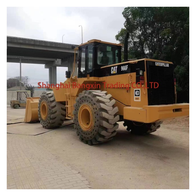 поставщик подержанного фронтального погрузчика cat966f