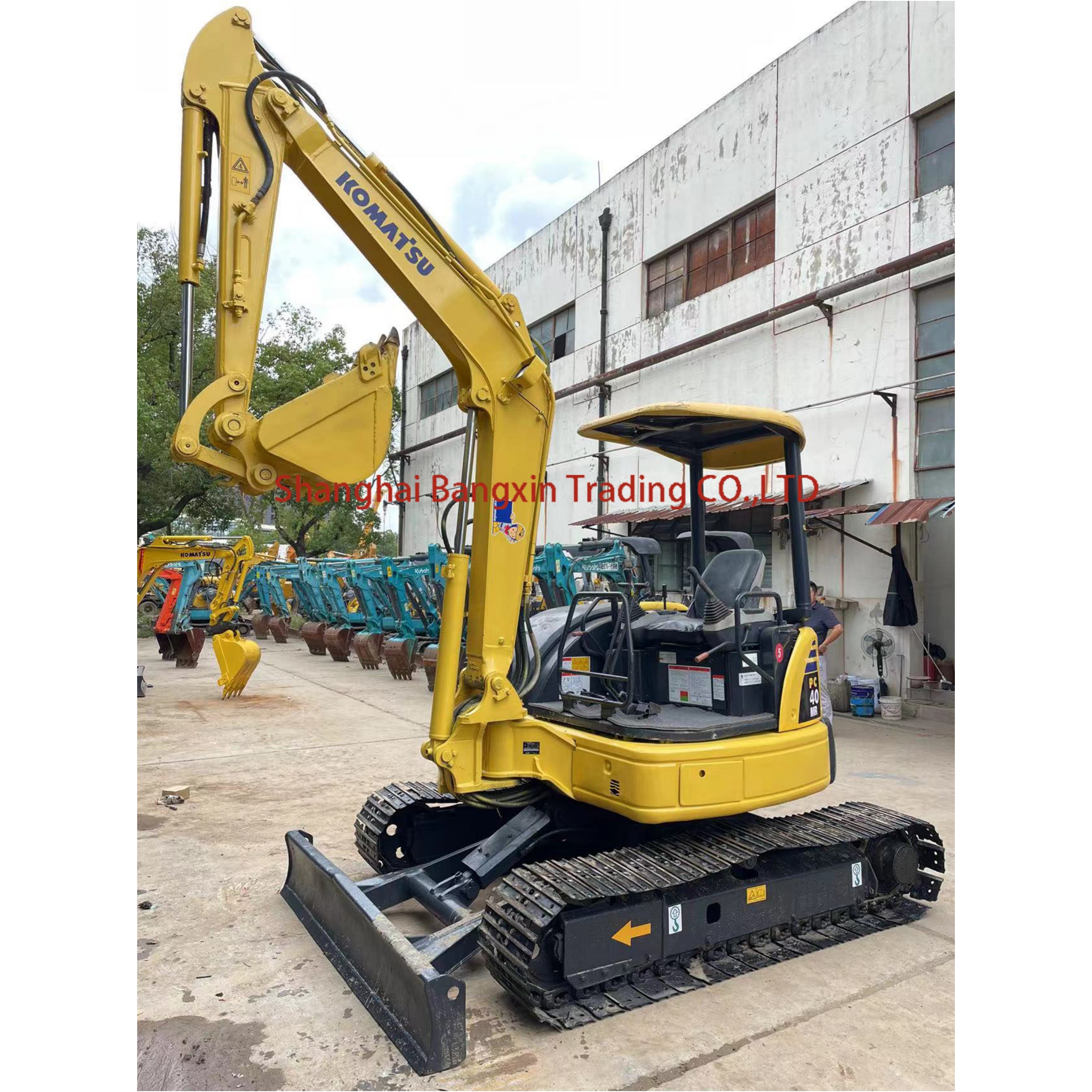 used excavator komatsu pc40 wholesaler оптовик подержанный экскаватор Komatsu PC40